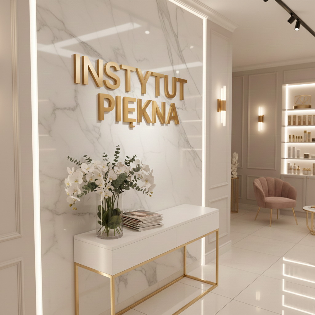 Personalizowany Napis 3D na Ścianę – Kreator Online (Dla Firm, Biura, Salonu)