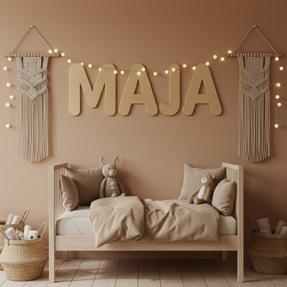 Personalizowany Napis 3D na Ścianę – Kreator Online (Dla Firm, Biura, Salonu)